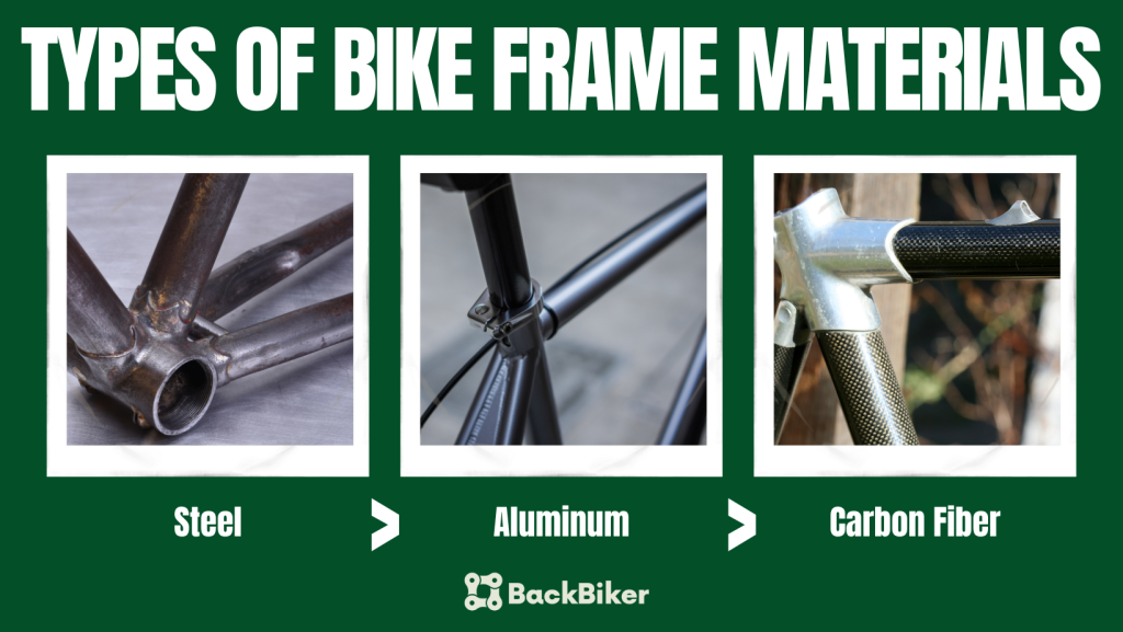Types of bike frame materials