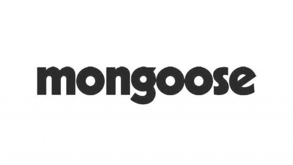 mongoose bikes logo in black font