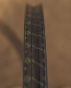 Close up vie of a tubeless rim tape